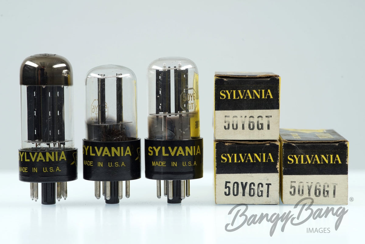 50Y6GT SYLVANIA Audio Vacuum Tube Valve