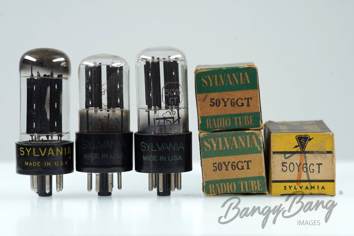 50Y6GT SYLVANIA Audio Vacuum Tube Valve