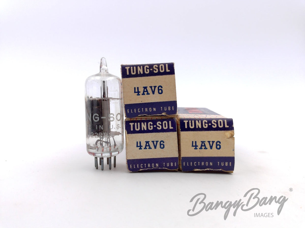 4AV6 Tung-Sol Audio Vacuum Tube Valve