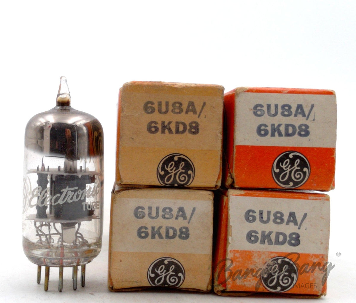 6U8A General Electric Audio Vacuum Tube Valve