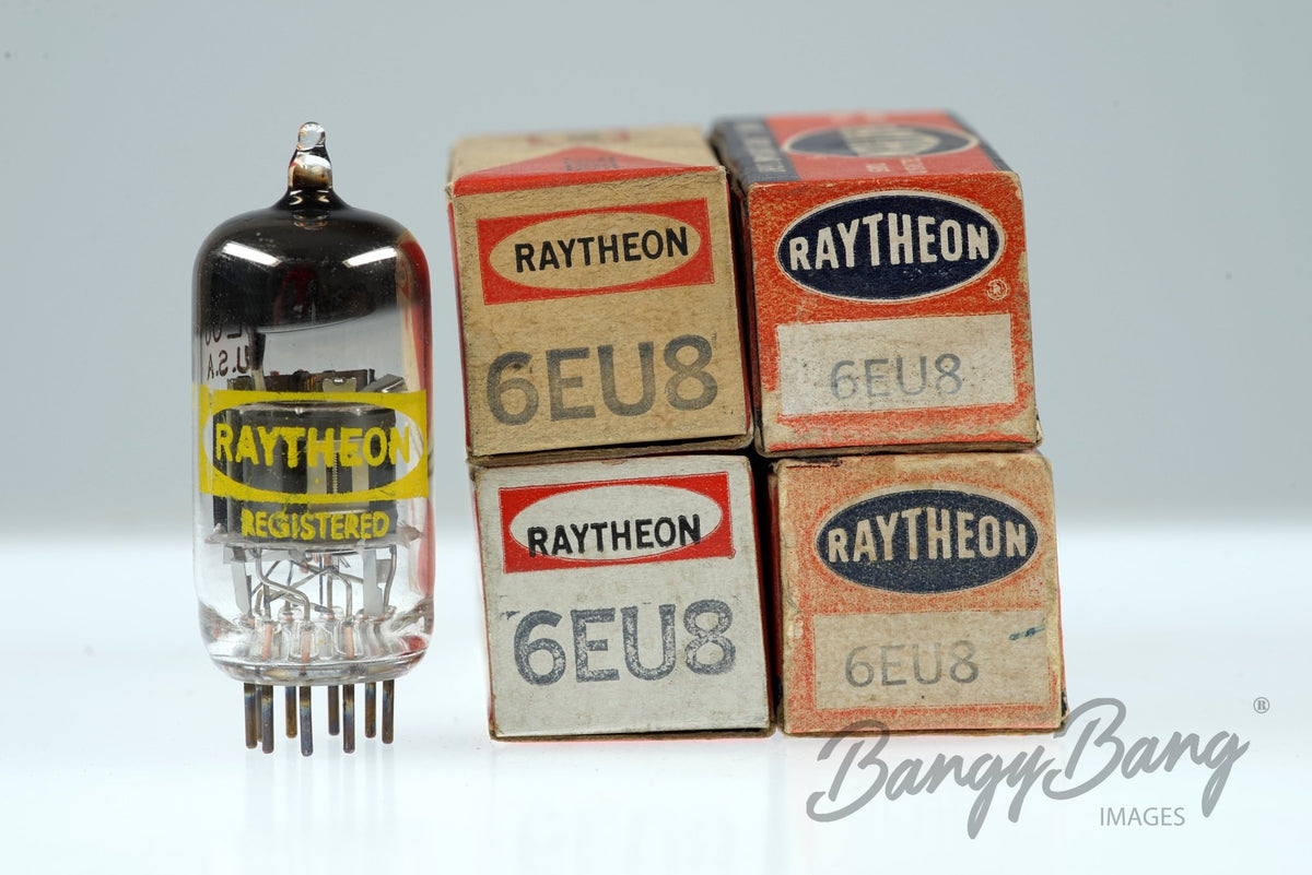 6EU8 Raytheon Audio Vacuum Tube Valve