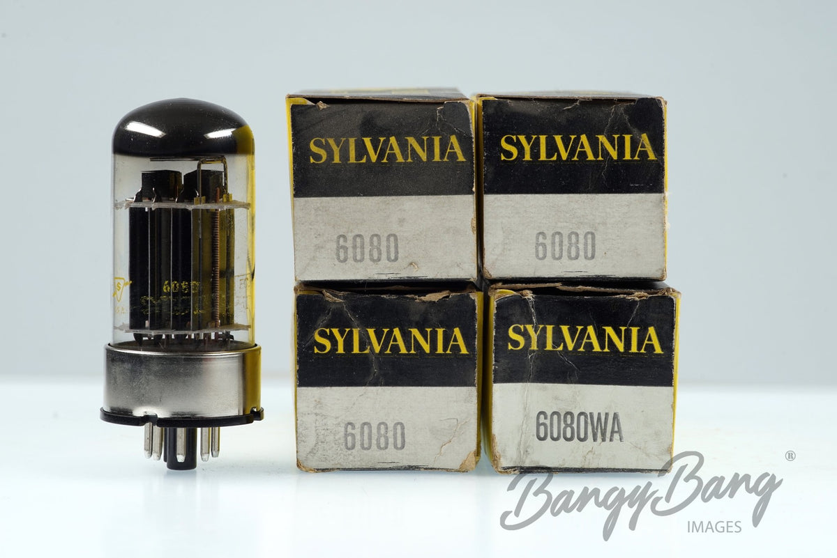 6080 SYLVANIA Audio Vacuum Tube Valve