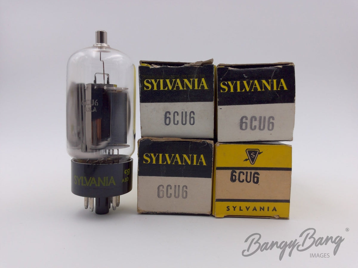 6CU6 SYLVANIA Audio Vacuum Tube Valve