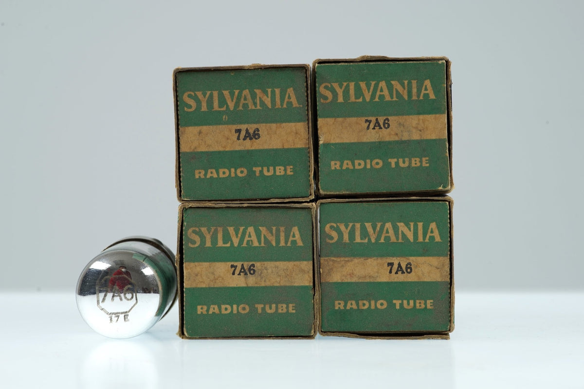 7A6 SYLVANIA Audio Vacuum Tube Valve