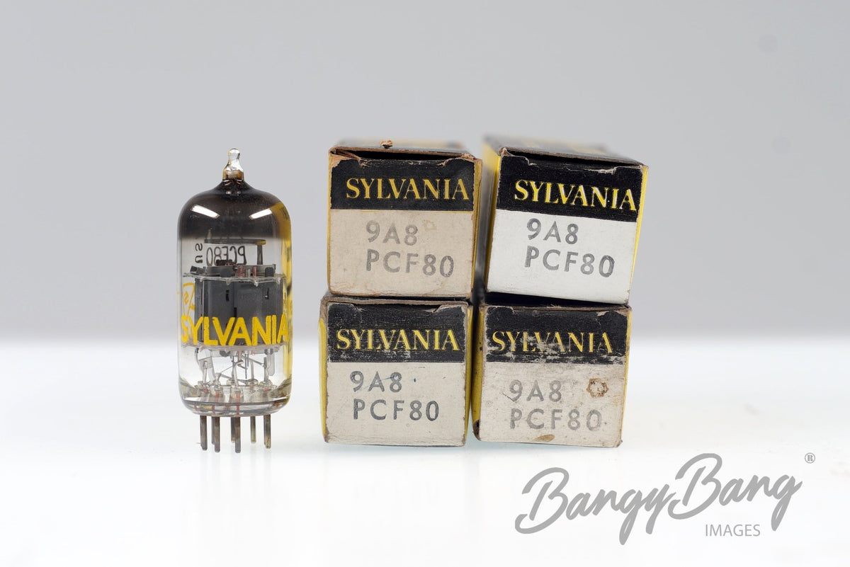 9A8 SYLVANIA Audio Vacuum Tube Valve