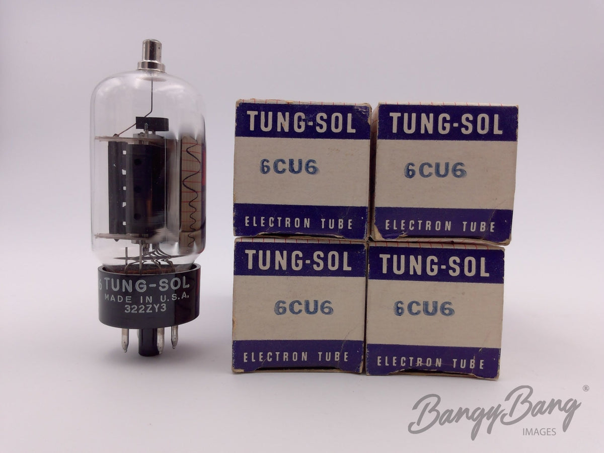 6CU6 Tung-Sol Audio Vacuum Tube Valve