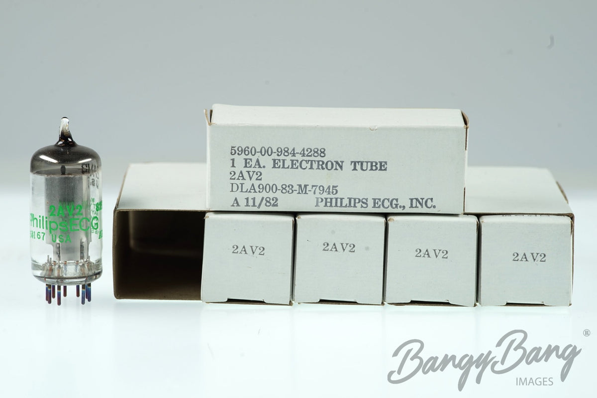 2AV2 Philips Audio Vacuum Tube Valve