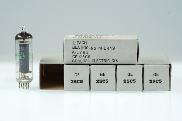 25C5 General Electric Audio Vacuum Tube Valve