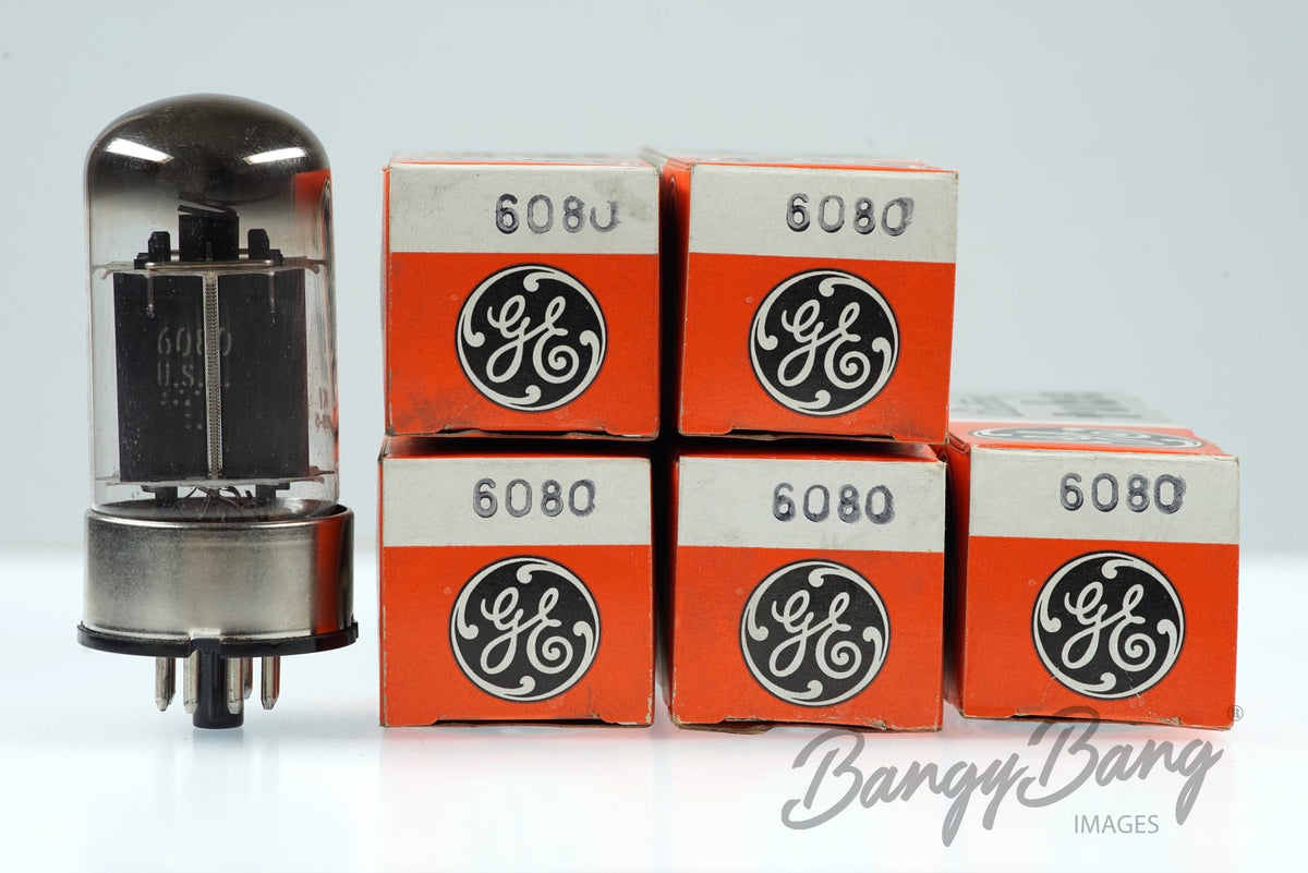 6080 General Electric Audio Vacuum Tube Valve