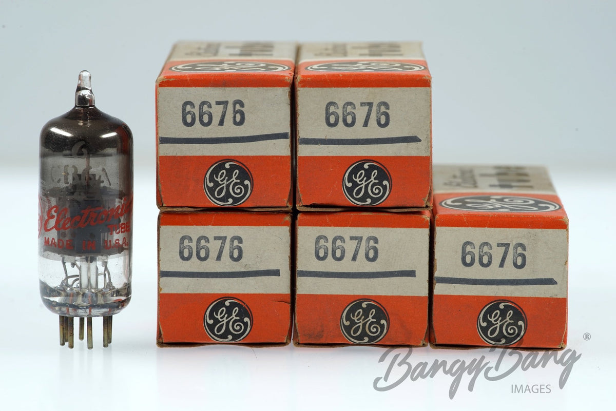 6676 General Electric Audio Vacuum Tube Valve