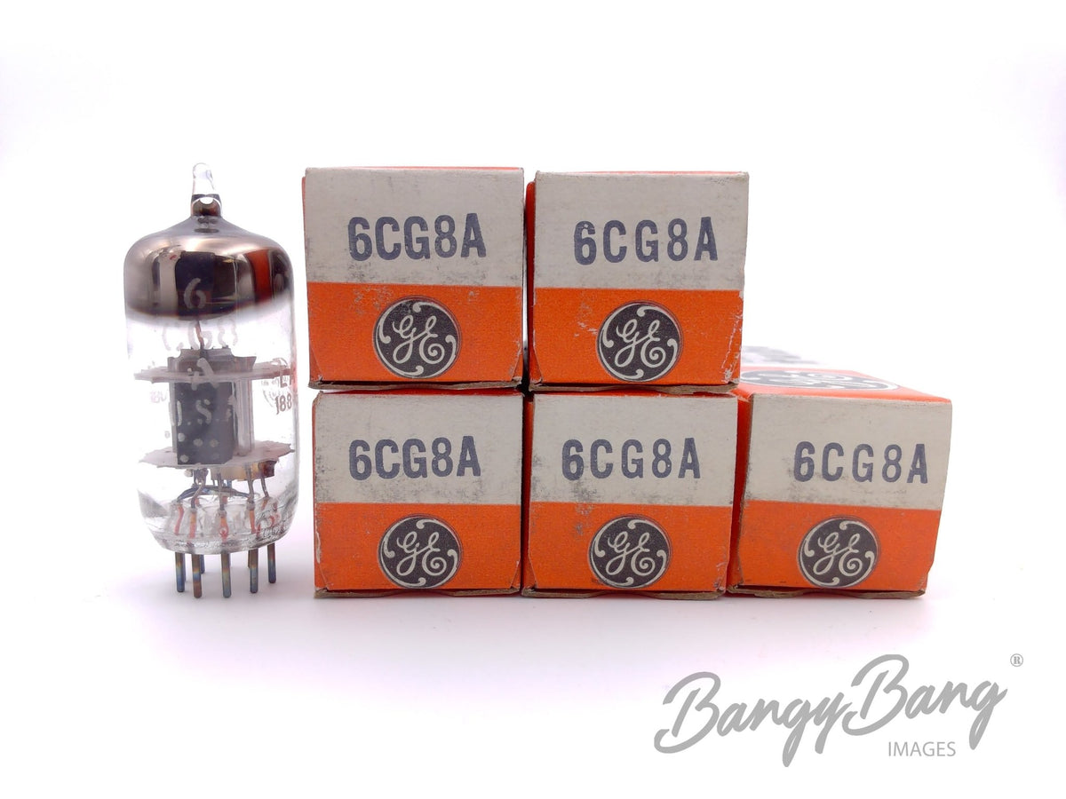 6CG8A General Electric Audio Vacuum Tube Valve