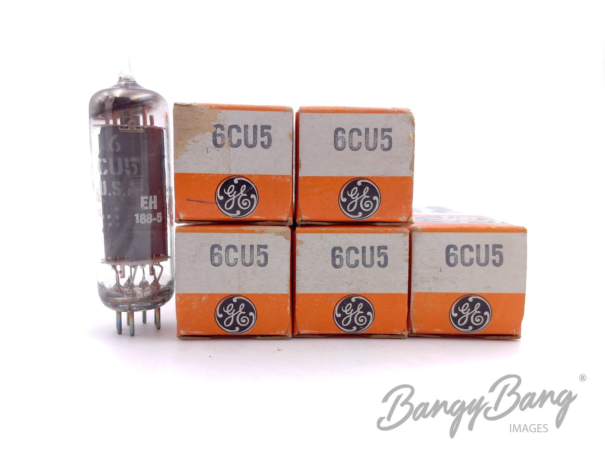 6CU5 General Electric Audio Vacuum Tube Valve