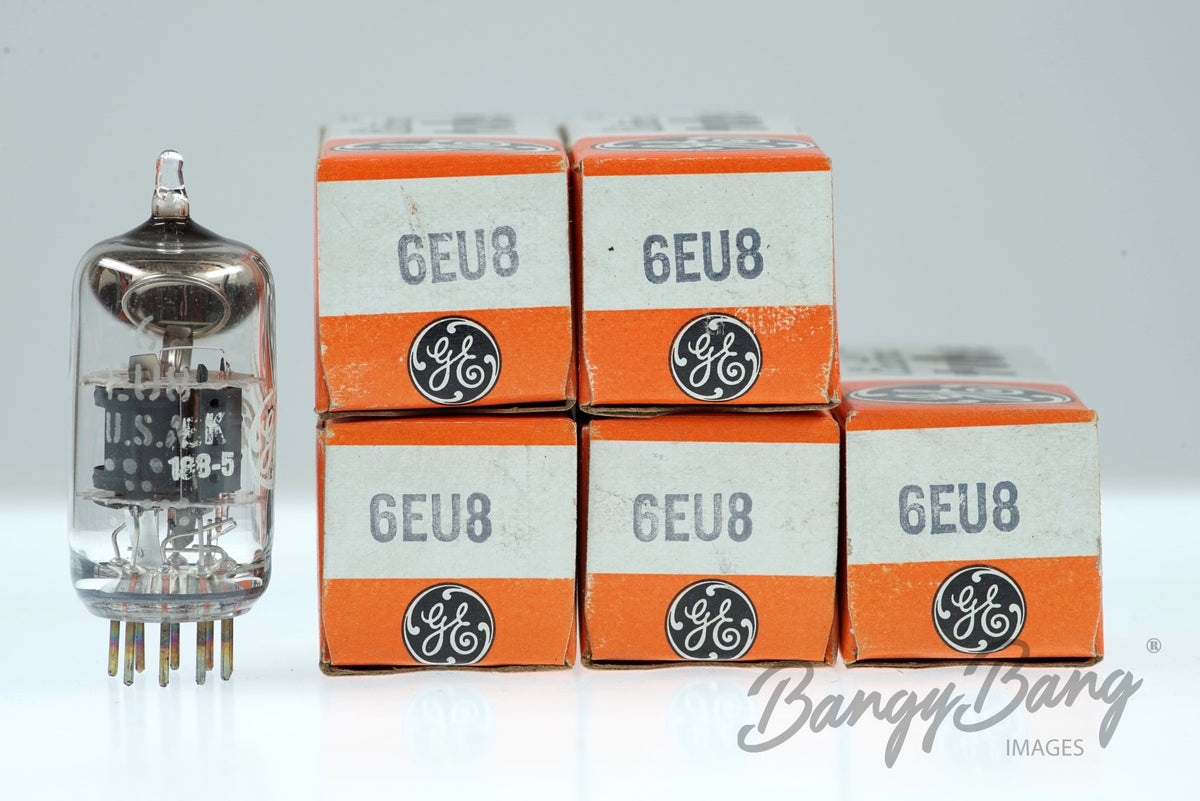 6EU8 General Electric Audio Vacuum Tube Valve