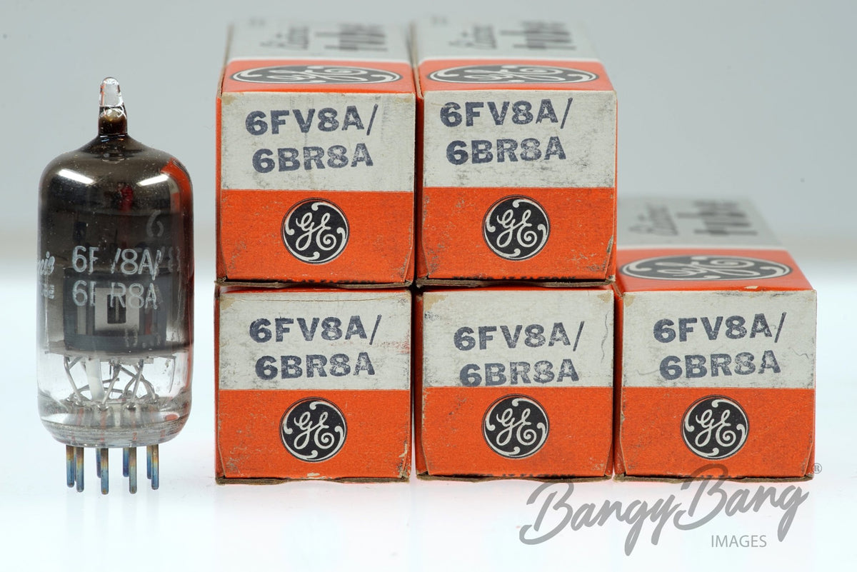6FV8A General Electric Audio Vacuum Tube Valve