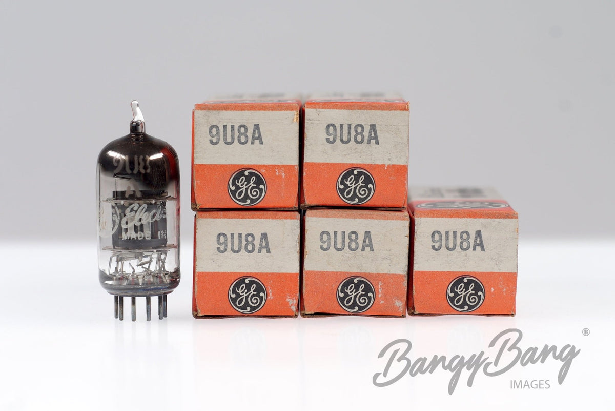 9U8A General Electric Audio Vacuum Tube Valve