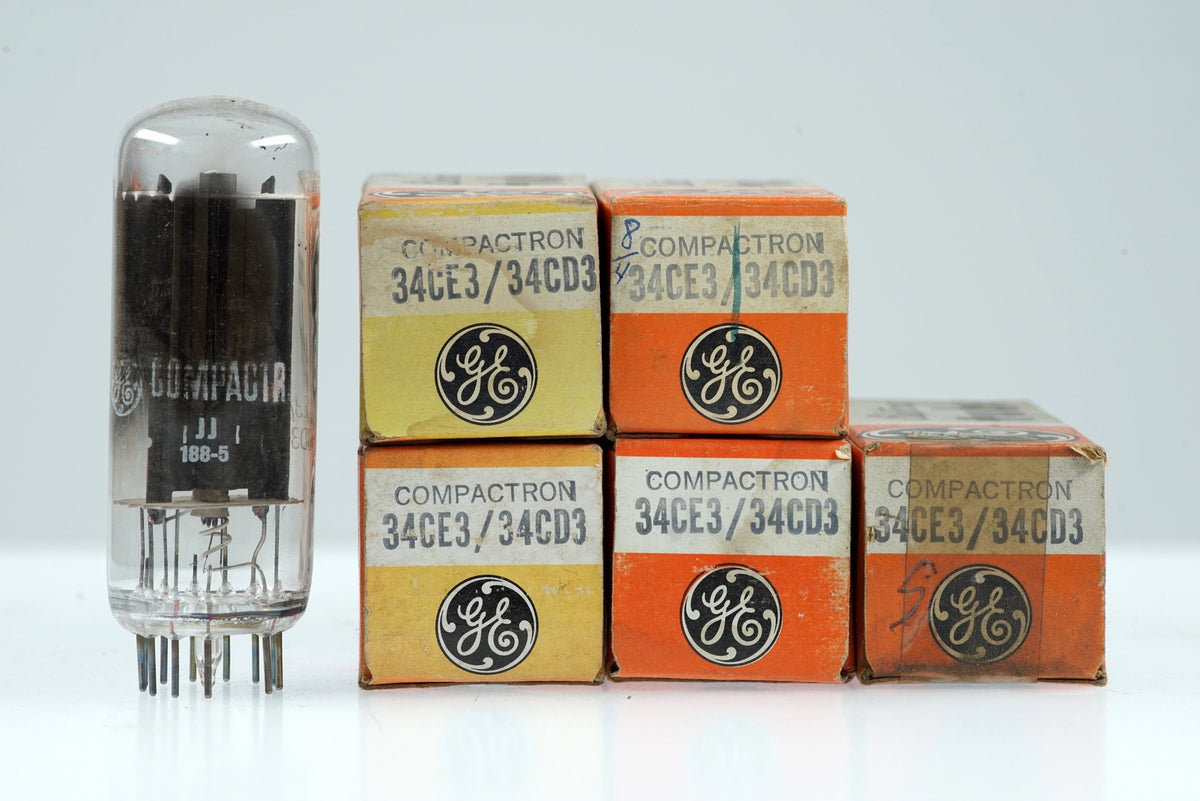 34CE3 General Electric Audio Vacuum Tube Valve