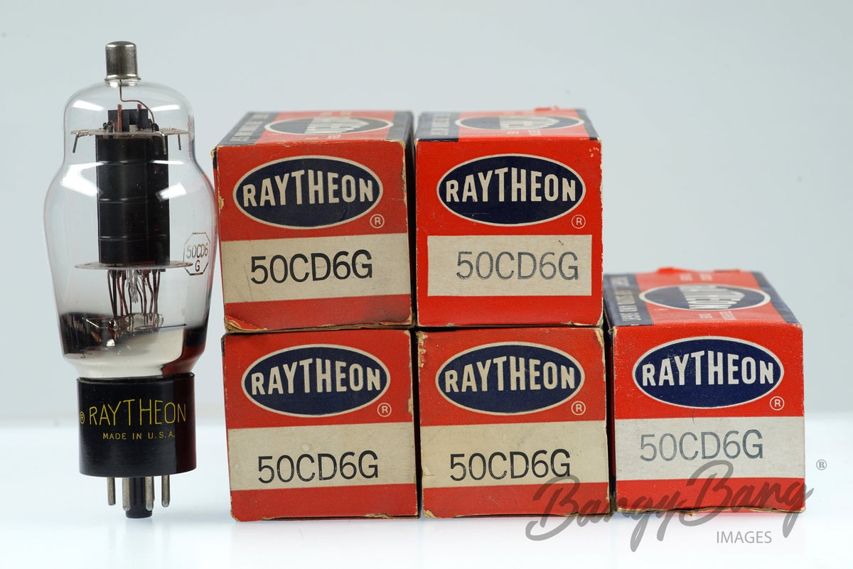 50CD6G Raytheon Audio Vacuum Tube Valve
