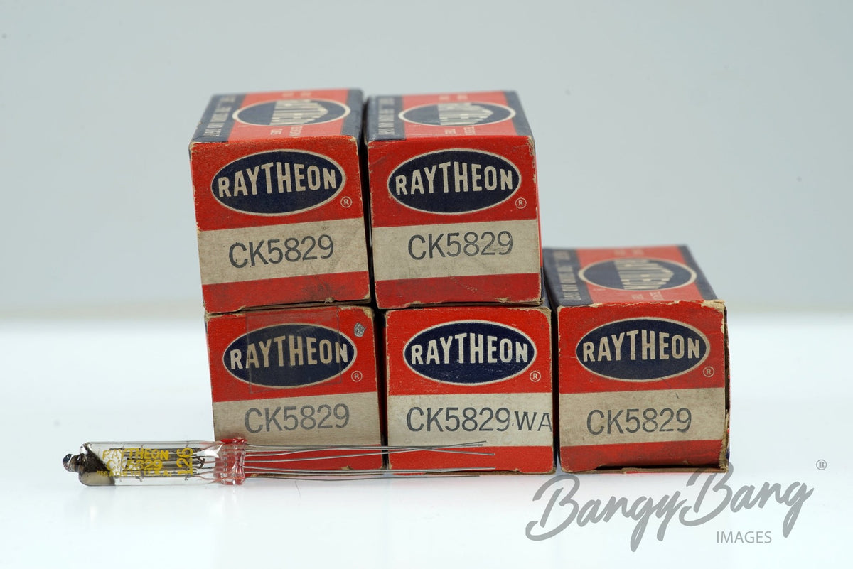 5829 Raytheon Audio Vacuum Tube Valve