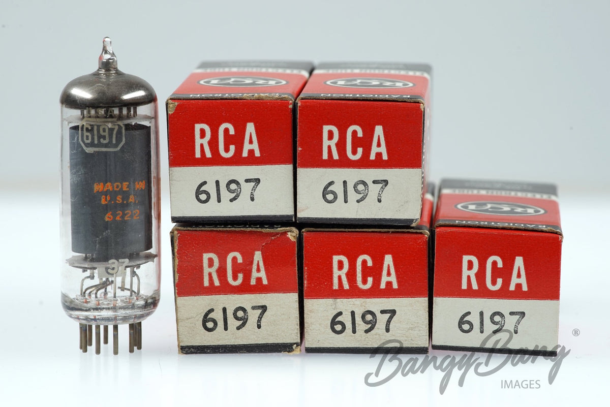 6197 RCA Audio Vacuum Tube Valve