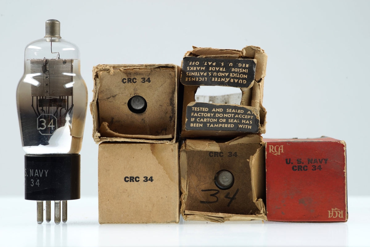 34 RCA Audio Vacuum Tube Valve