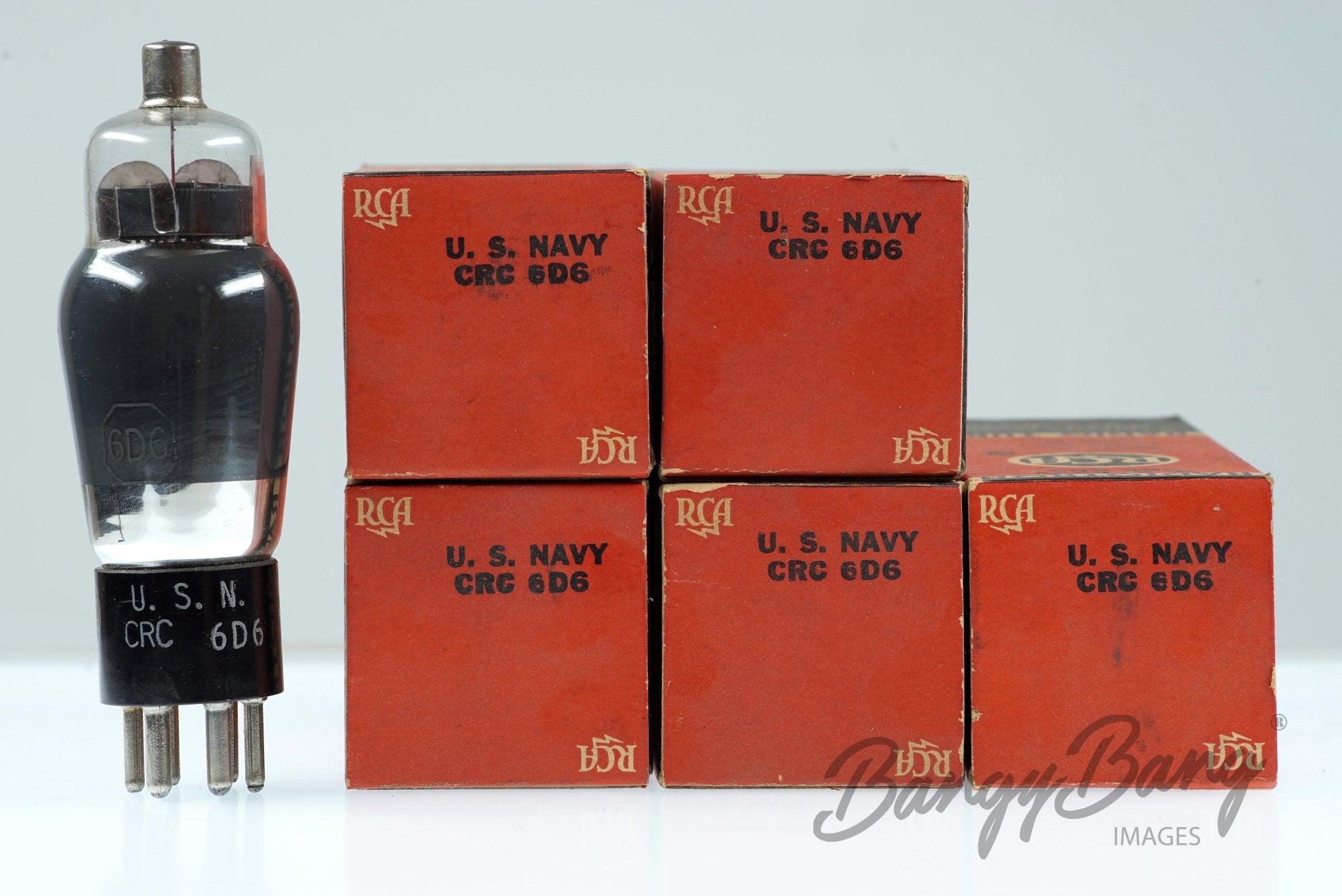 Tube électronique USA 6D6 (UZ6D6 / 38646 / VT160 / CV1709) - Neuf, Garantie 3 Mois, Fabriqué Aux États-Unis