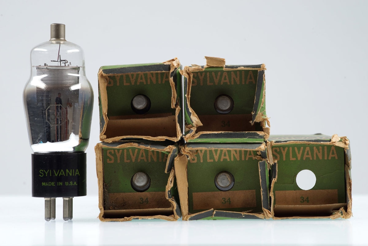 34 SYLVANIA Audio Vacuum Tube Valve