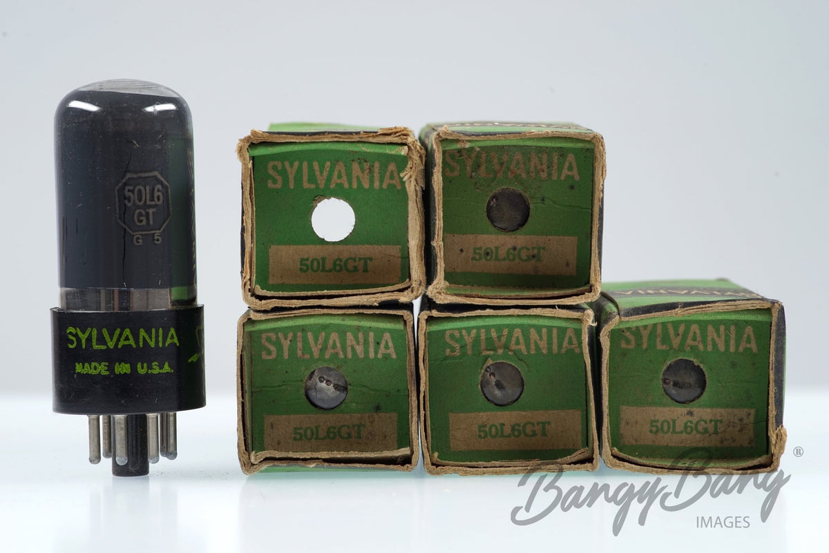 50L6GT SYLVANIA Audio Vacuum Tube Valve