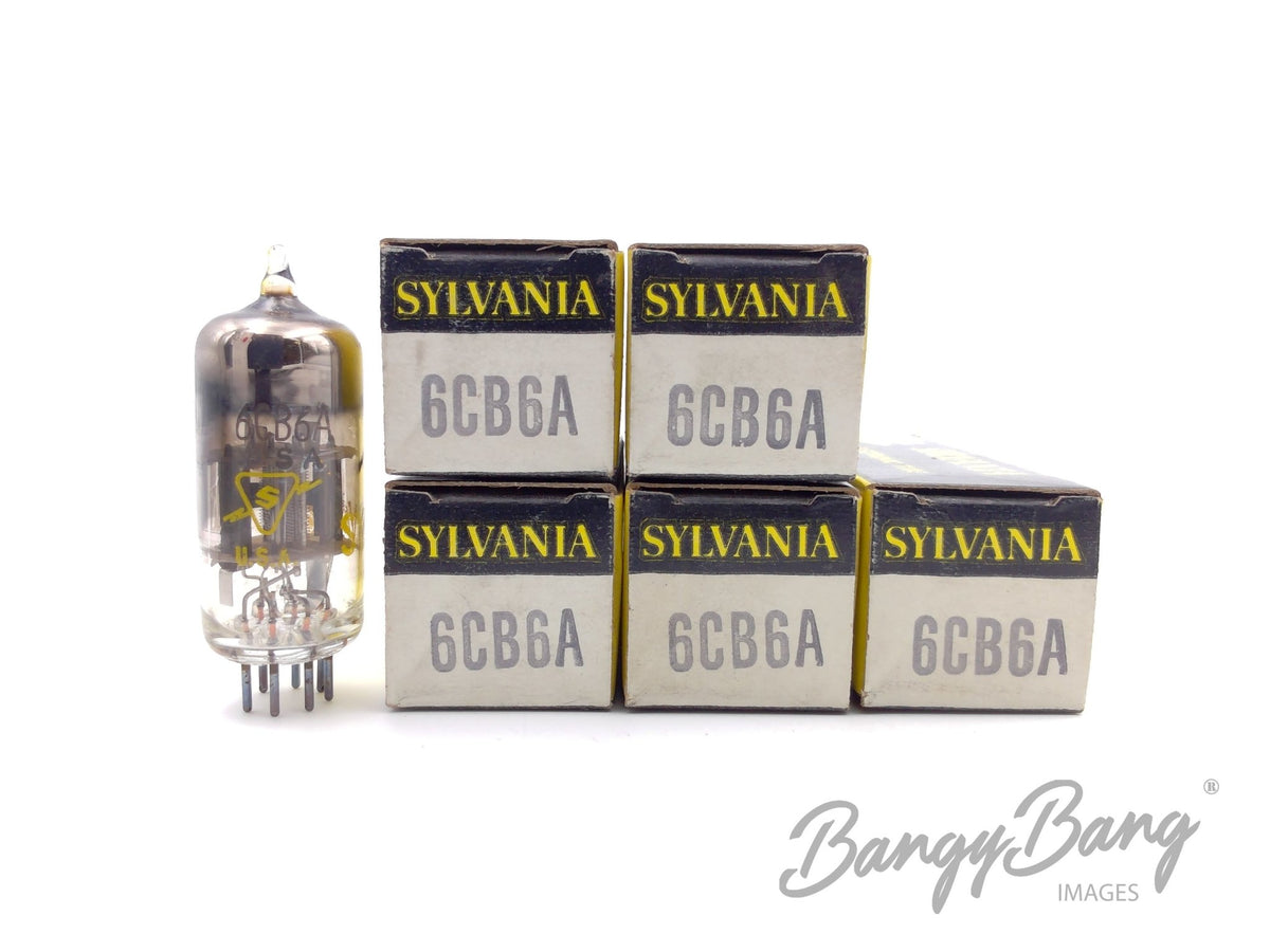 6CB6A SYLVANIA Audio Vacuum Tube Valve