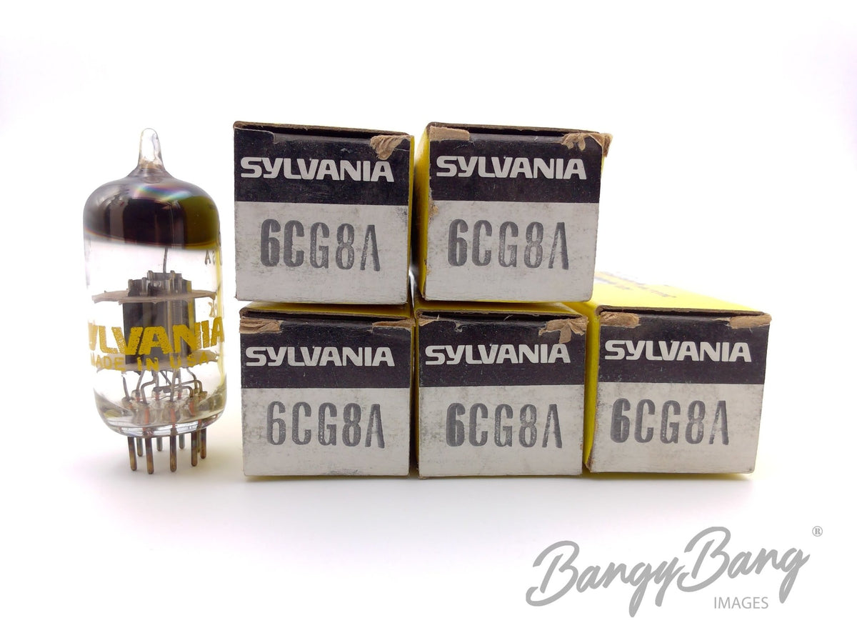 6CG8A SYLVANIA Audio Vacuum Tube Valve