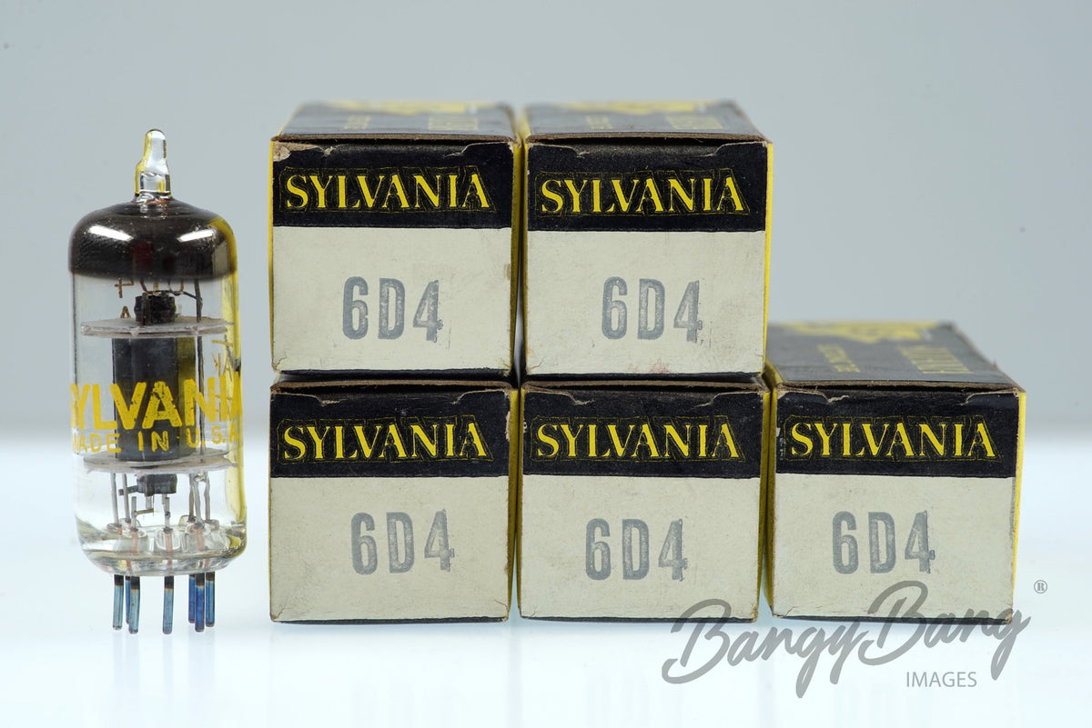 6D4 SYLVANIA Audio Vacuum Tube Valve