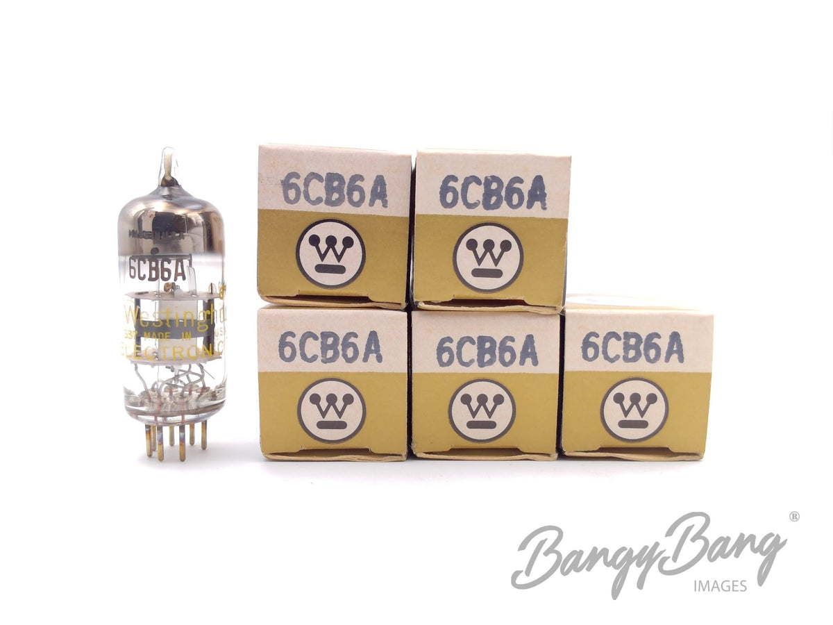6CB6A Westinghouse Audio Vacuum Tube Valve