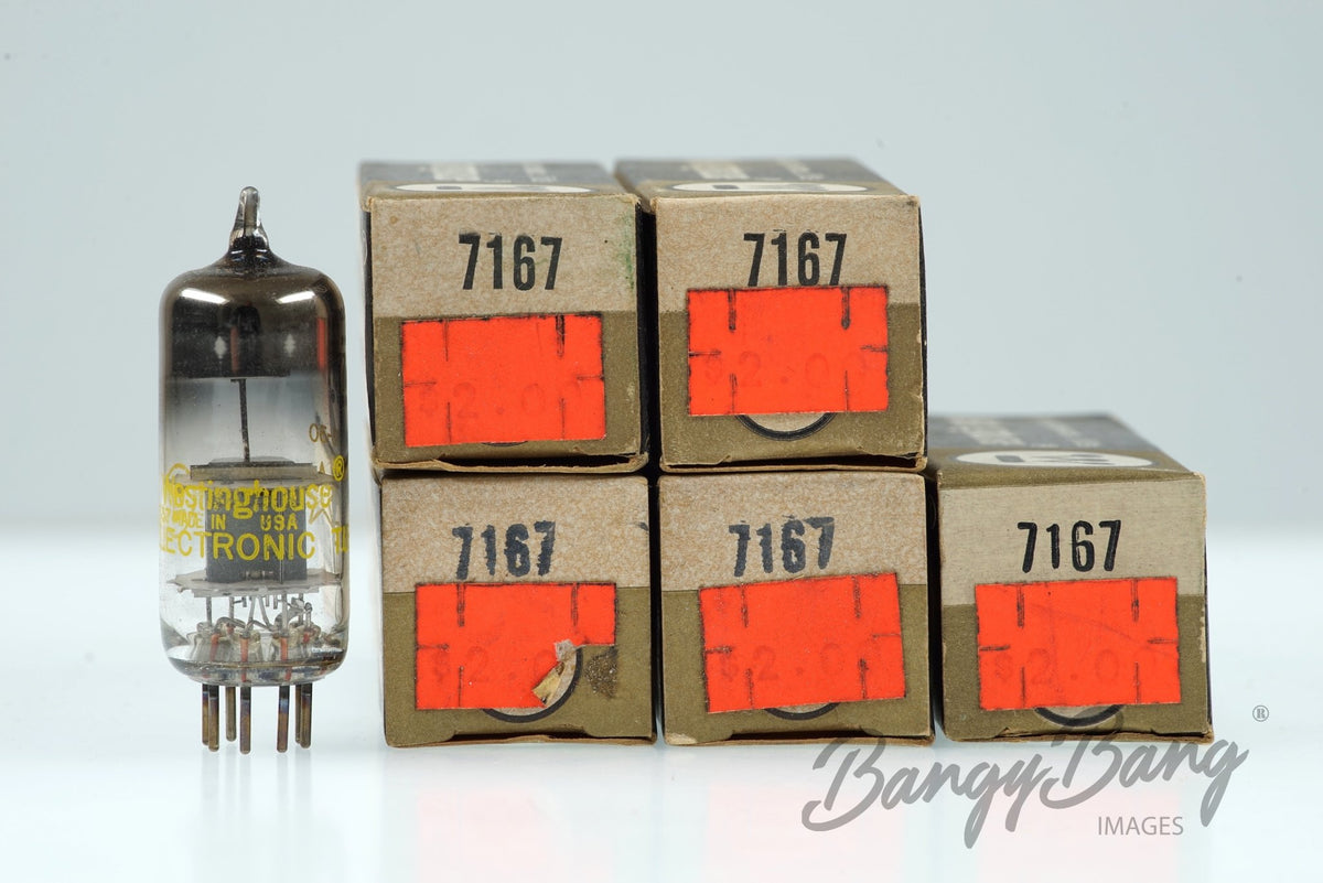 7167 Westinghouse Audio Vacuum Tube Valve