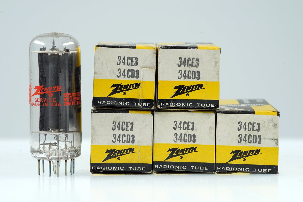 34CE3 ZENITH Audio Vacuum Tube Valve