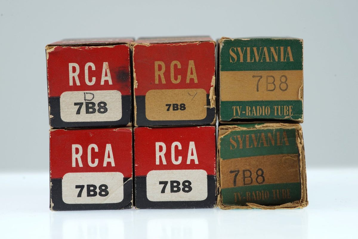 7B8 General Electric Audio Vacuum Tube Valve