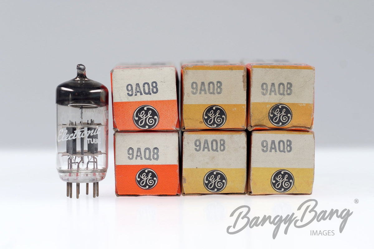 9AQ8 General Electric Audio Vacuum Tube Valve