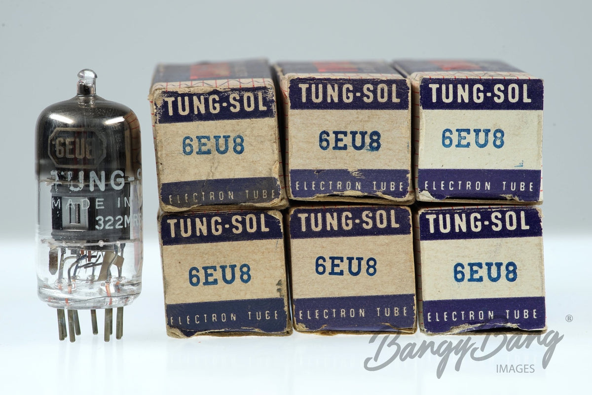 6EU8 Tung-Sol Audio Vacuum Tube Valve