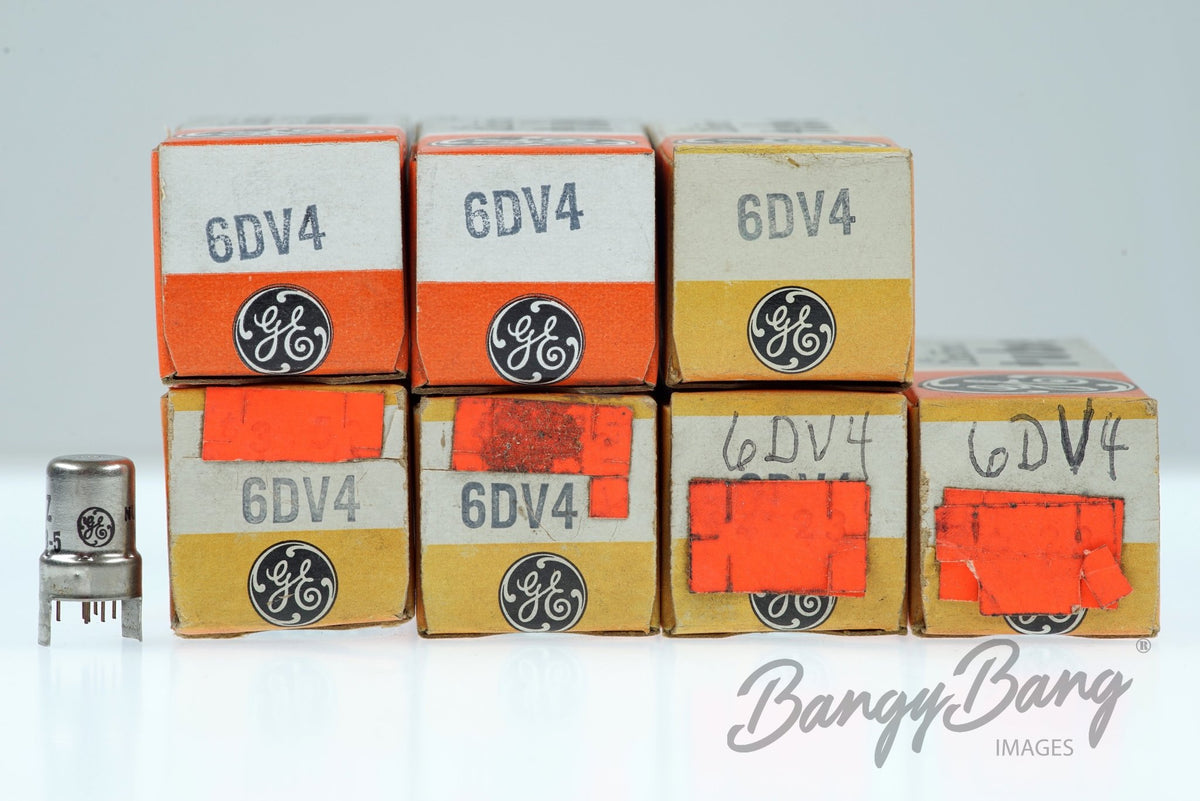 6DV4 General Electric Audio Vacuum Tube Valve