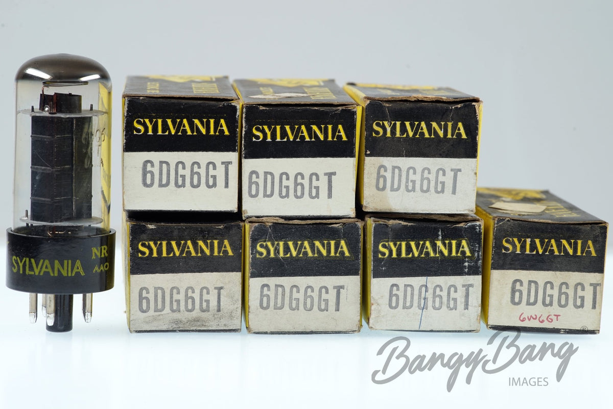6DG6GT SYLVANIA Audio Vacuum Tube Valve