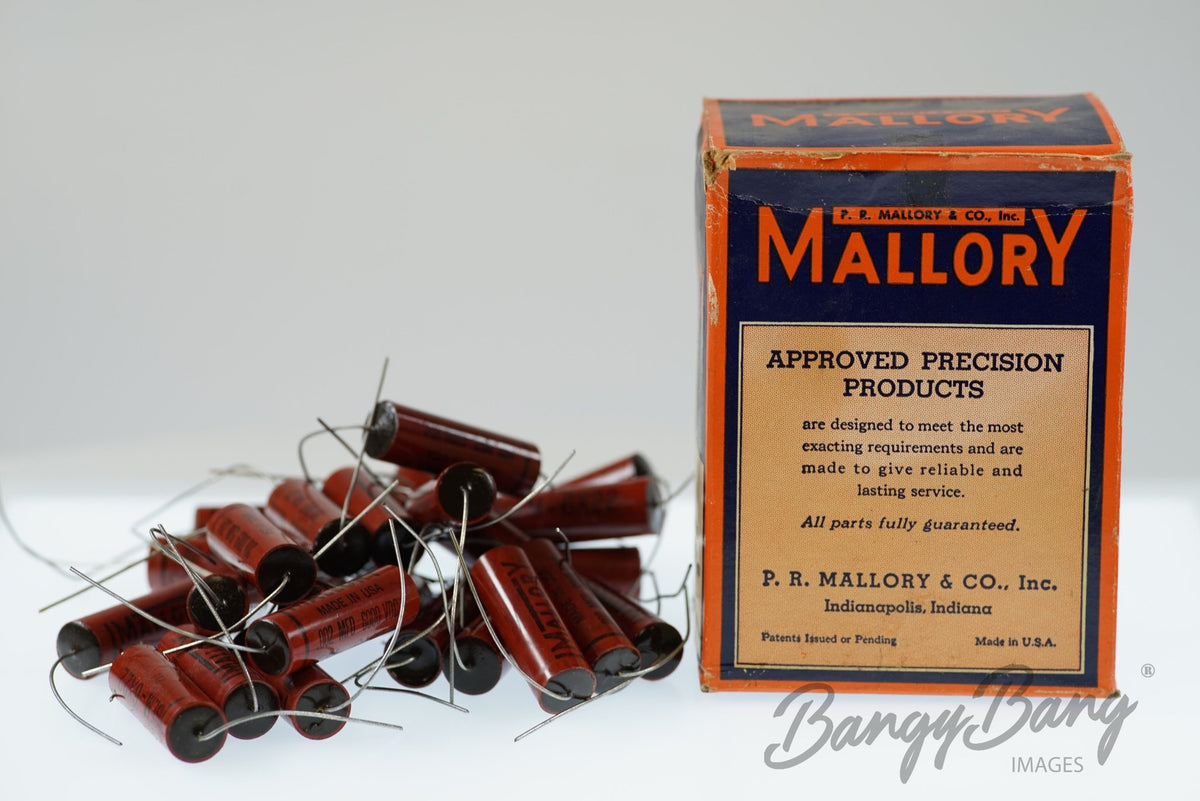 Capacitors MALLORY Audio Vacuum Tube Valve