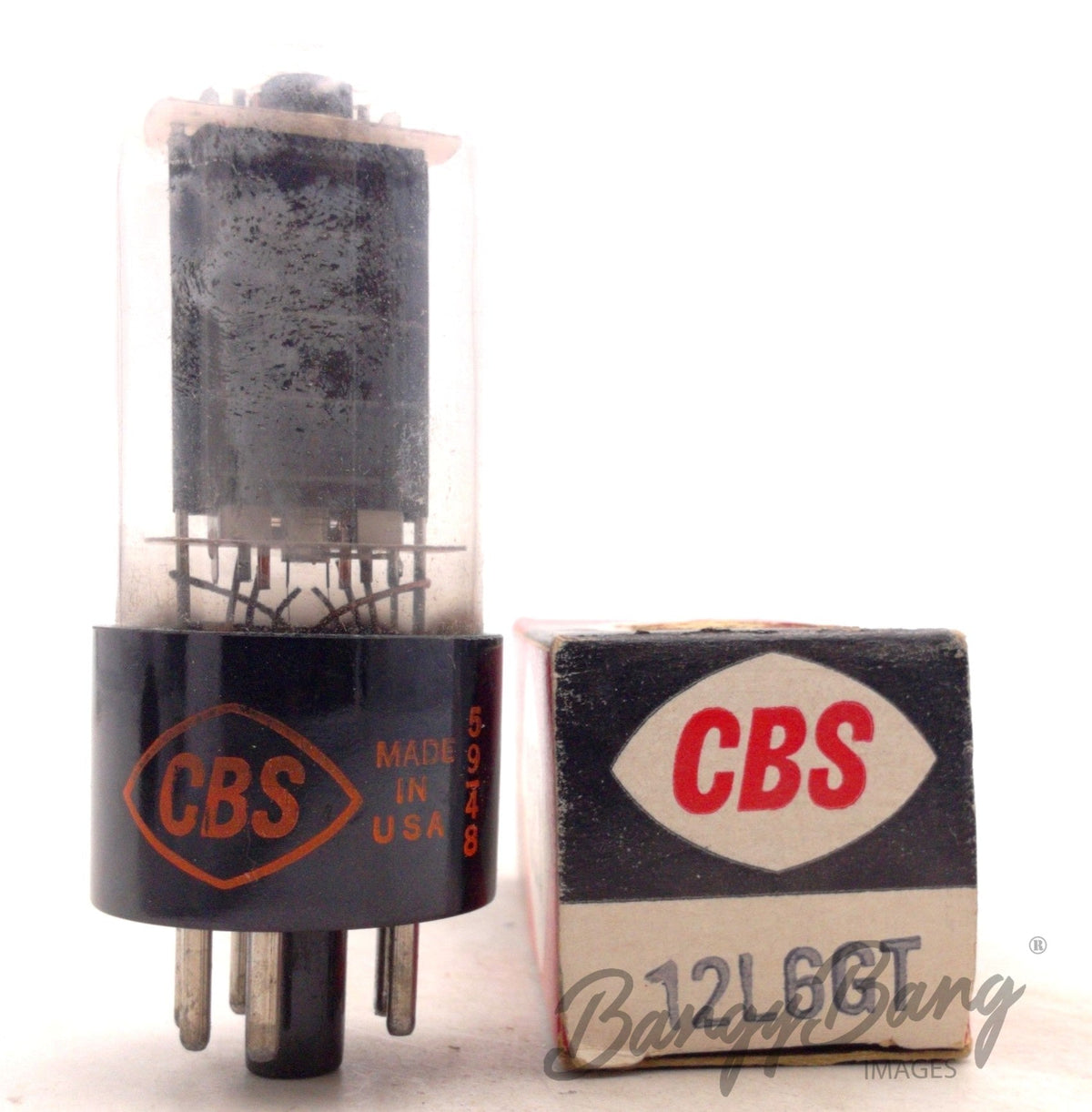 12L6GT CBS Audio Vacuum Tube Valve