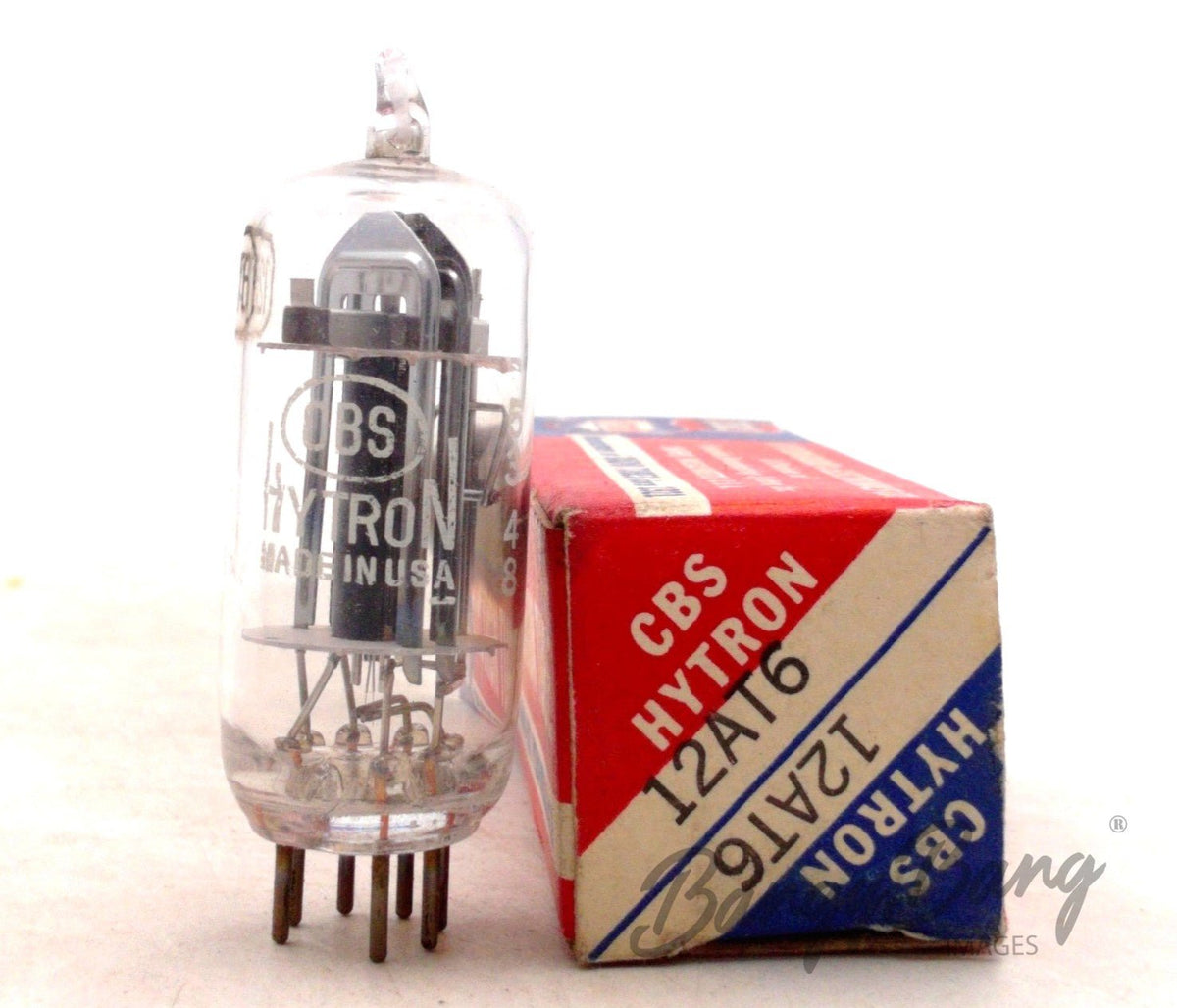 12AT6 CBS Hytron Audio Vacuum Tube Valve