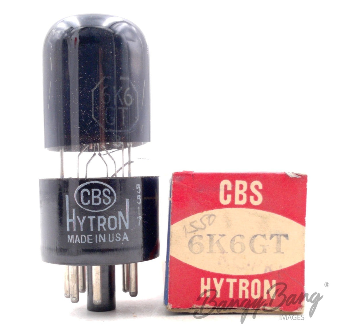 6K6GT CBS Hytron Audio Vacuum Tube Valve