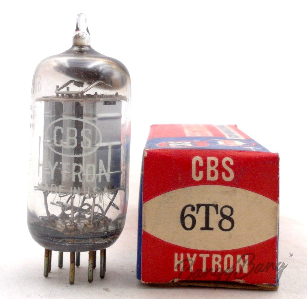 6T8 CBS Hytron Audio Vacuum Tube Valve