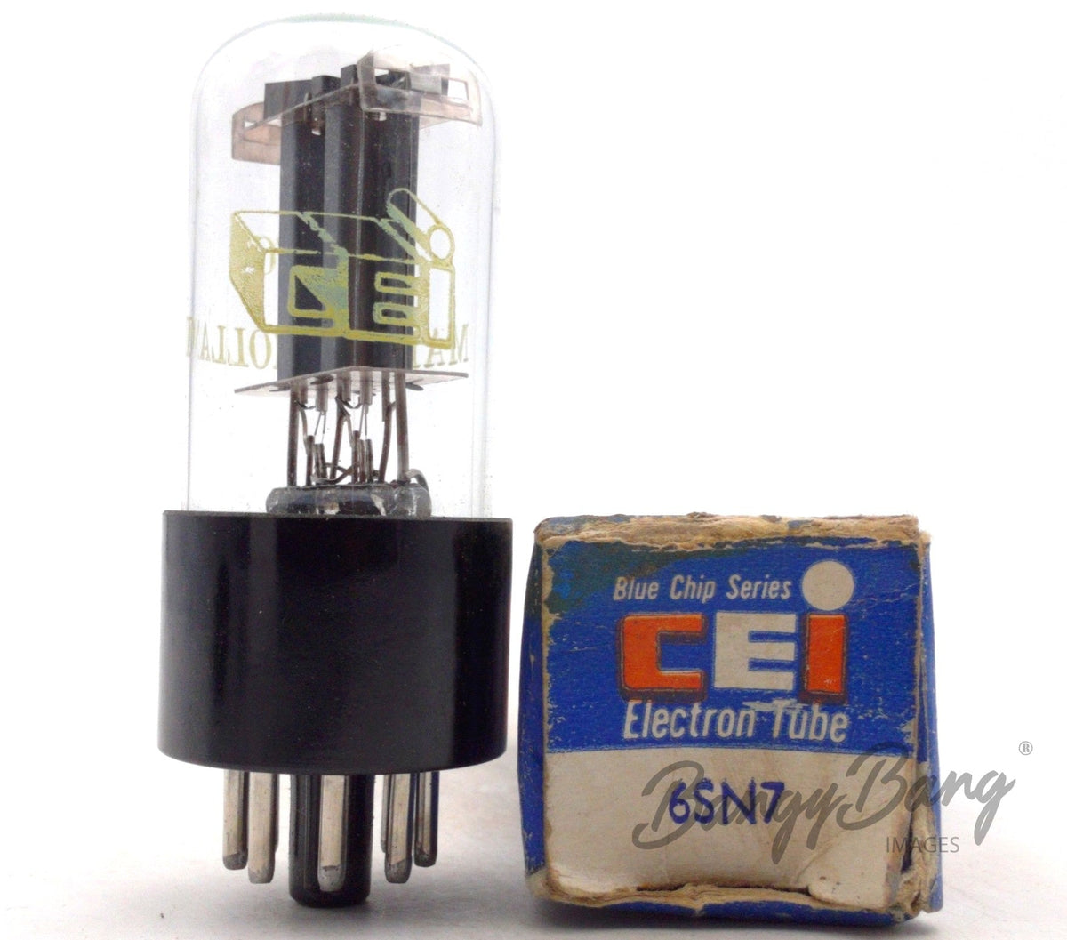 6SN7GTB CEI Audio Vacuum Tube Valve