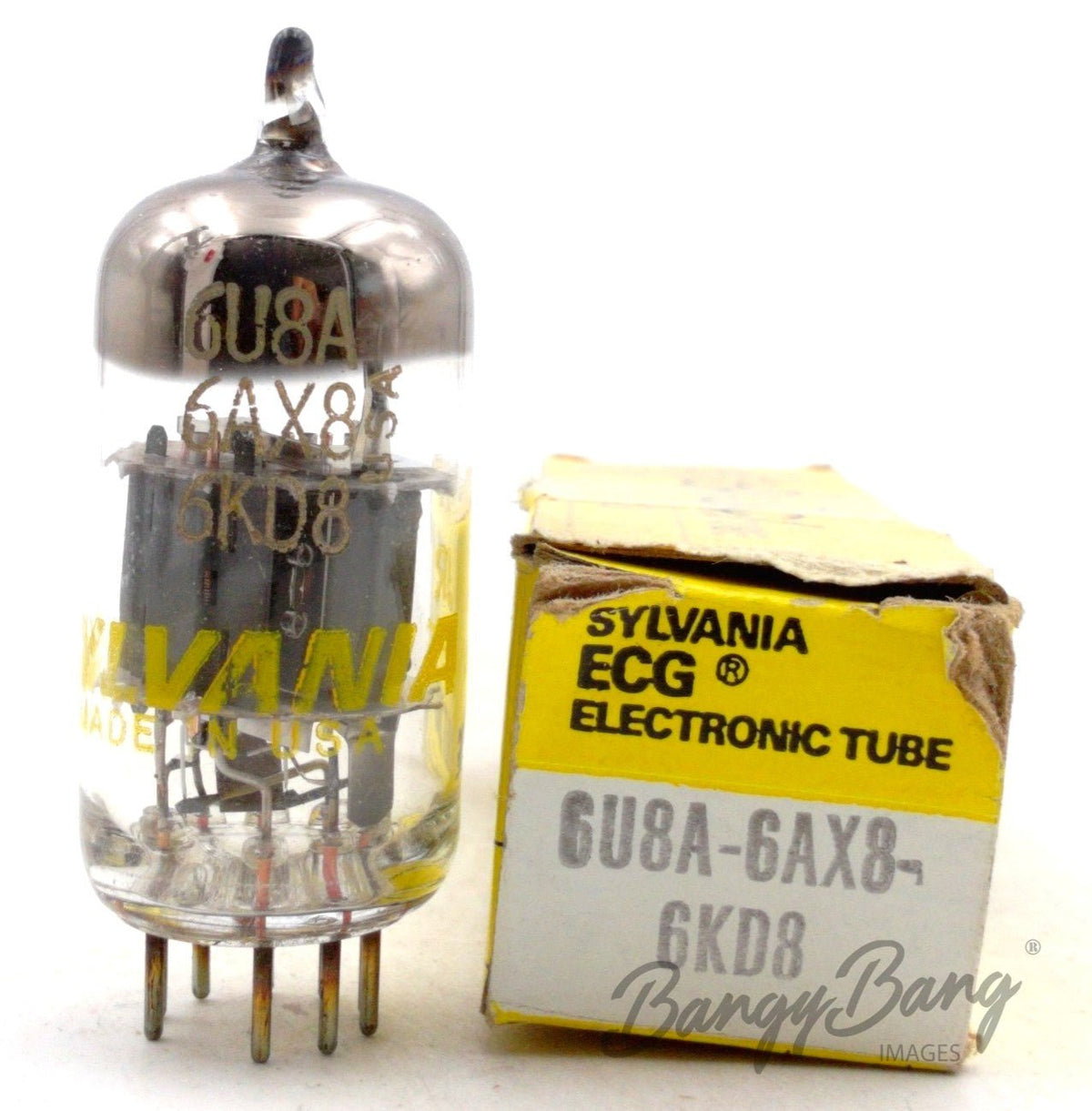6U8A SYLVANIA Audio Vacuum Tube Valve