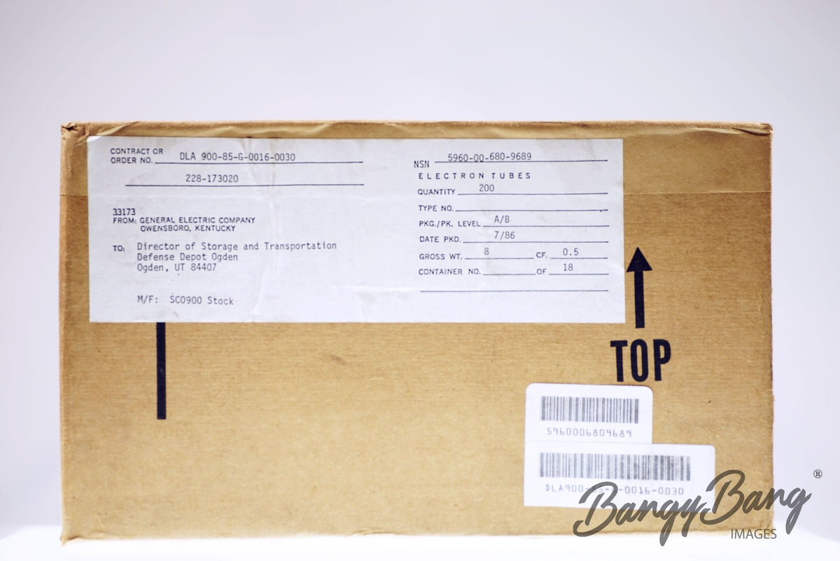 6197 General Electric Audio Vacuum Tube Valve