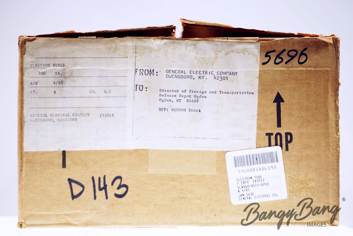 5696 General Electric Audio Vacuum Tube Valve