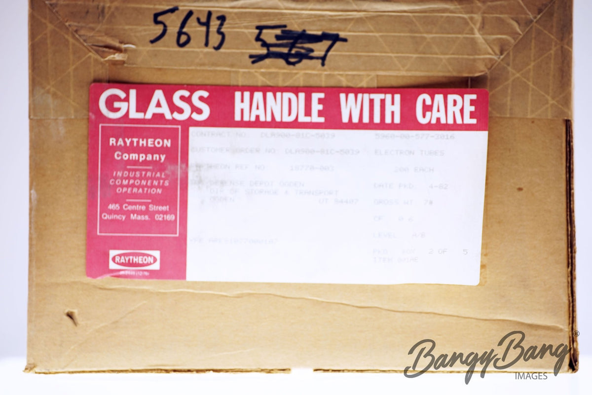 5643 RAYTHEON Audio Vacuum Tube Valve