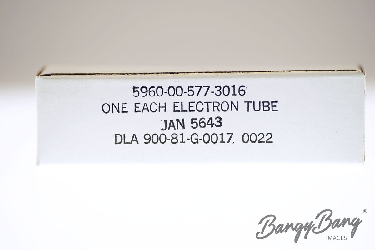 5643 RAYTHEON Audio Vacuum Tube Valve