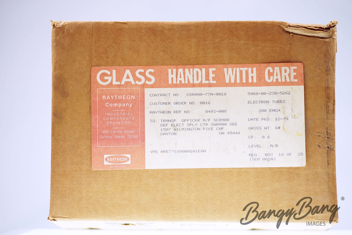 5678 Raytheon Audio Vacuum Tube Valve